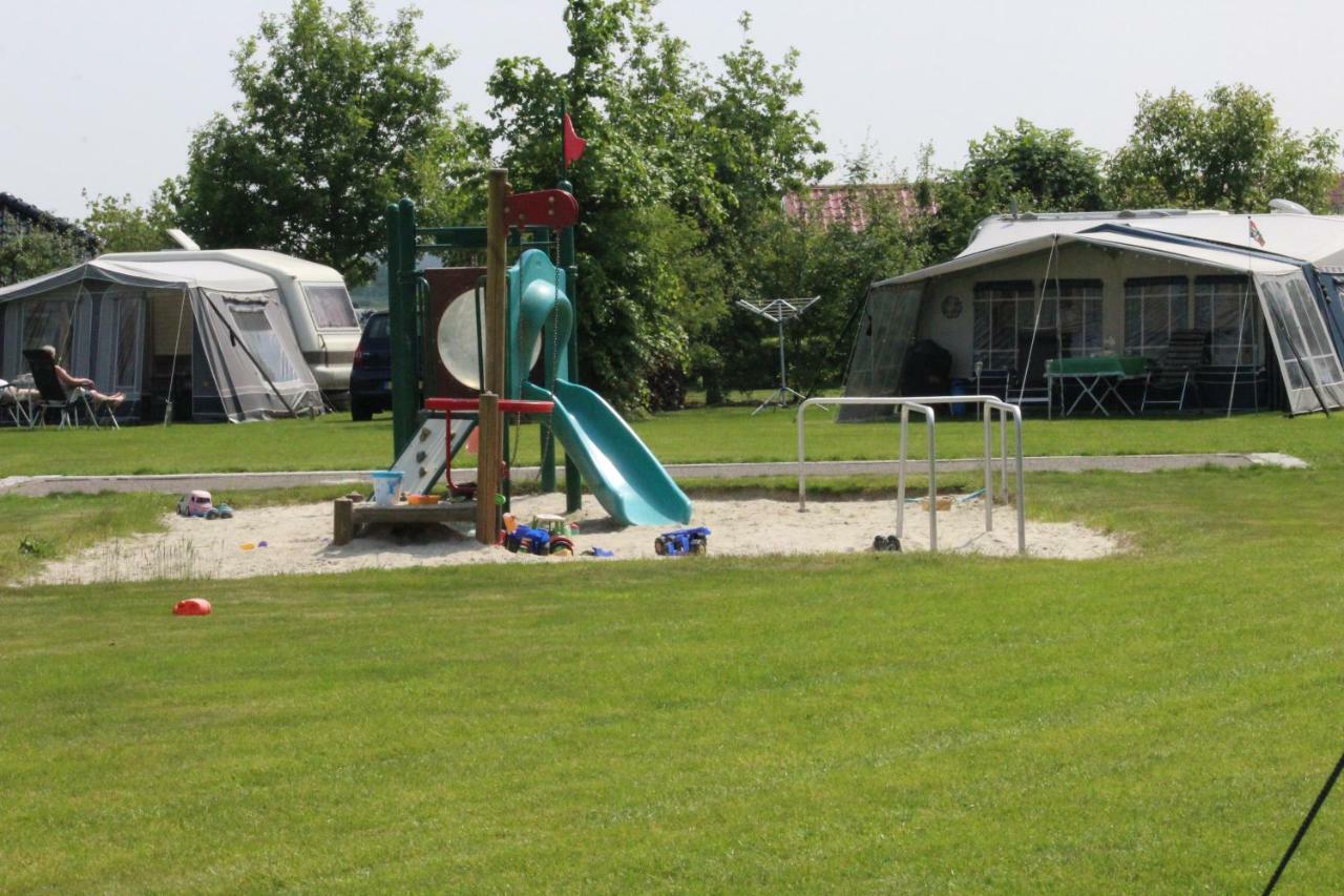 Hofgalow Chalet Op Camping "De Stal" Drijber エクステリア 写真